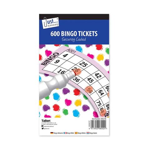 bingo tickets kaufen
